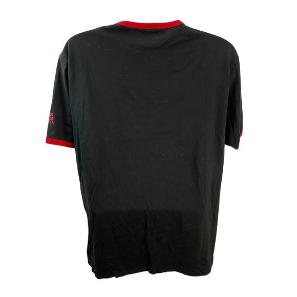 Halloween Horror Nights Shirt Men's XL Black Red Ringer Graphic Tee 2022 - Picture 2 of 9